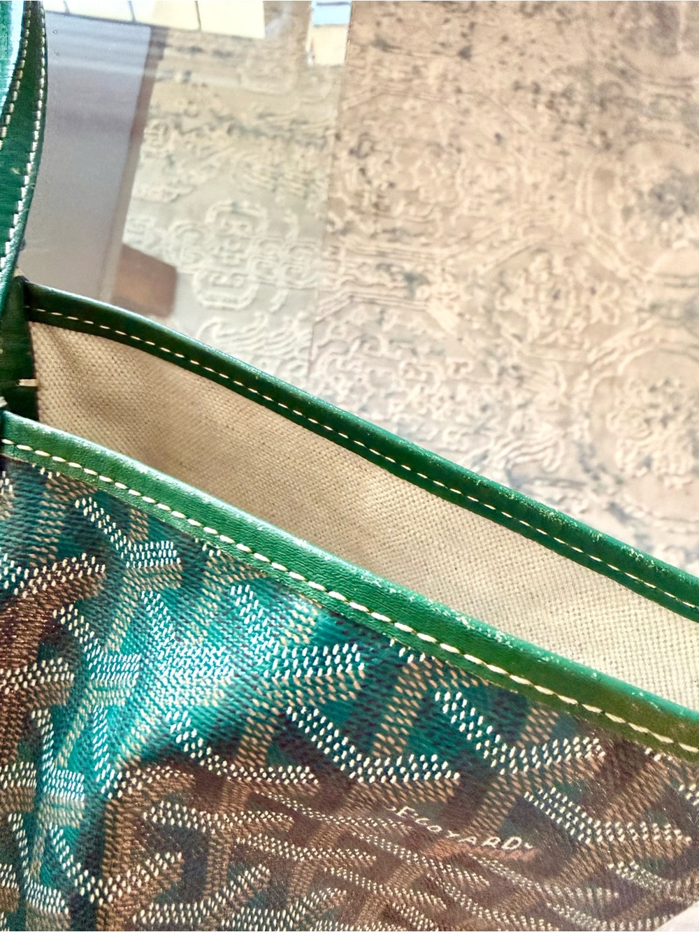 👜 Authentic Goyard Saint Louis PM Tote - Green - Picture 8 of 16